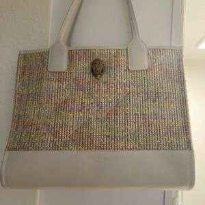 Kurt Geiger Pastel embroidery Tote Bag
